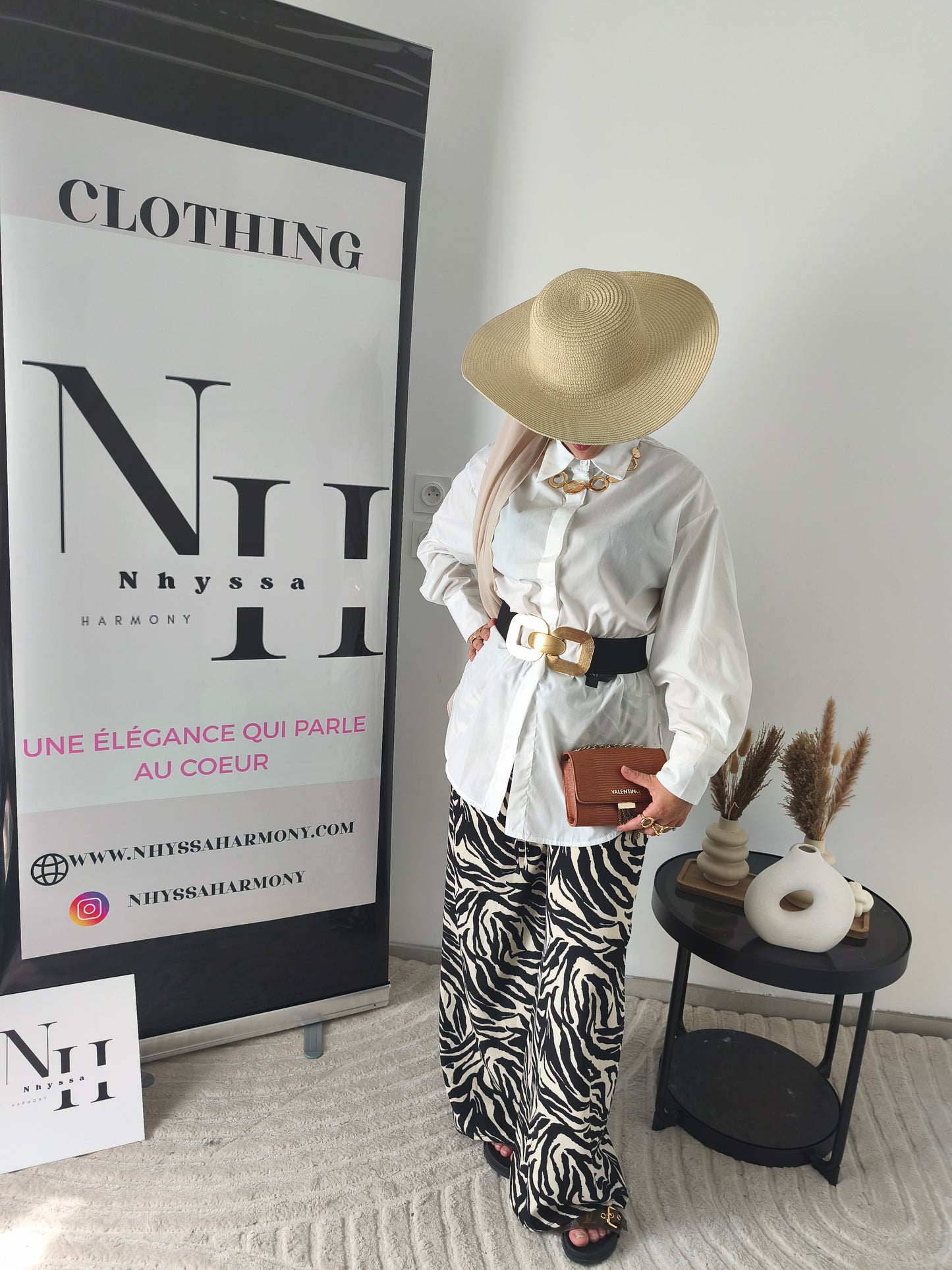 Pantalon motif