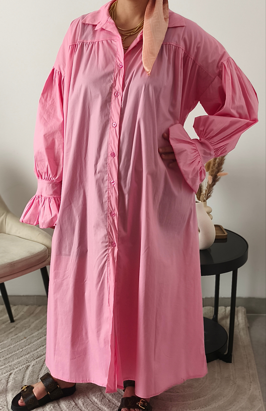 Robe rose