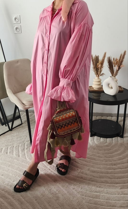 Robe rose