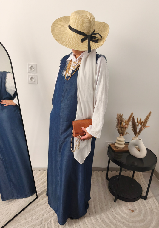 Robe jean + chemise