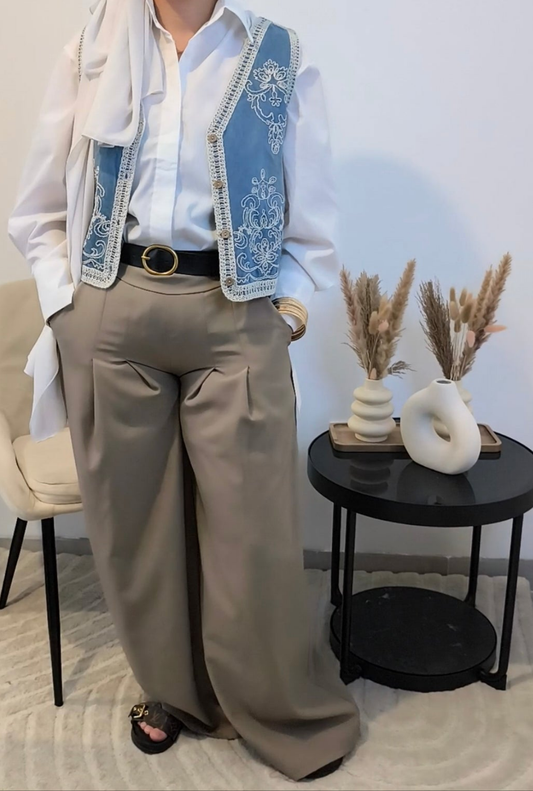 Pantalon palazzo