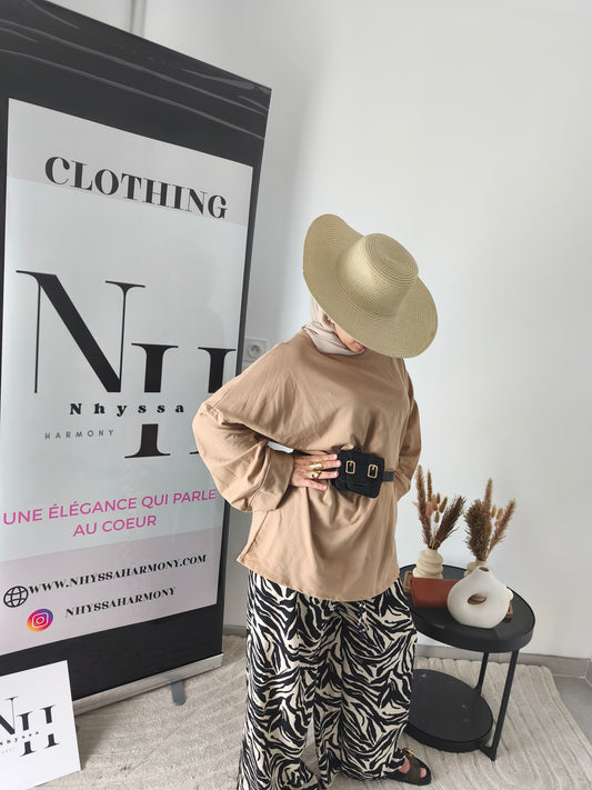 Pantalon motif